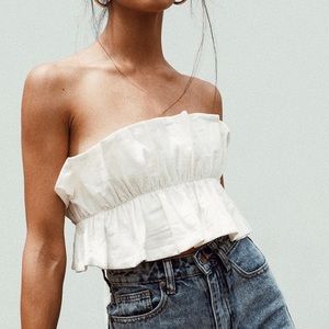 Brand New Princess Polly Maxine Crop Top